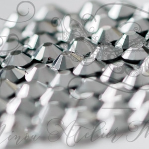kryształki silver hematite